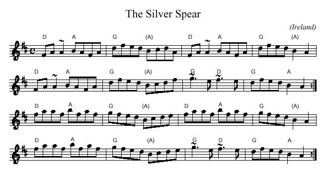 Silver Spear Reel