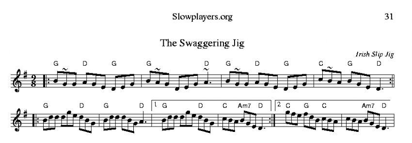 Swaggering Jig