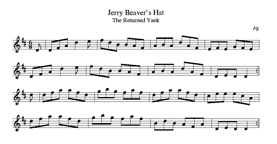 Jerry Beaver's Hat1